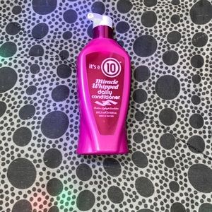 It’s a 10 miracle whipped daily conditioner